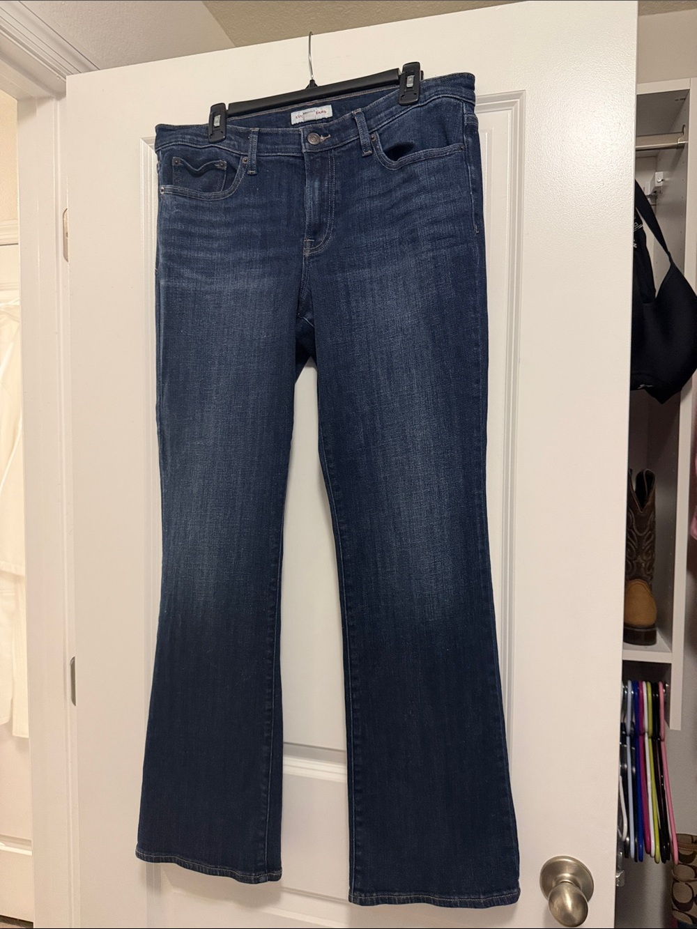 Lucky Brand Dark Blue Wide Leg Jeans
